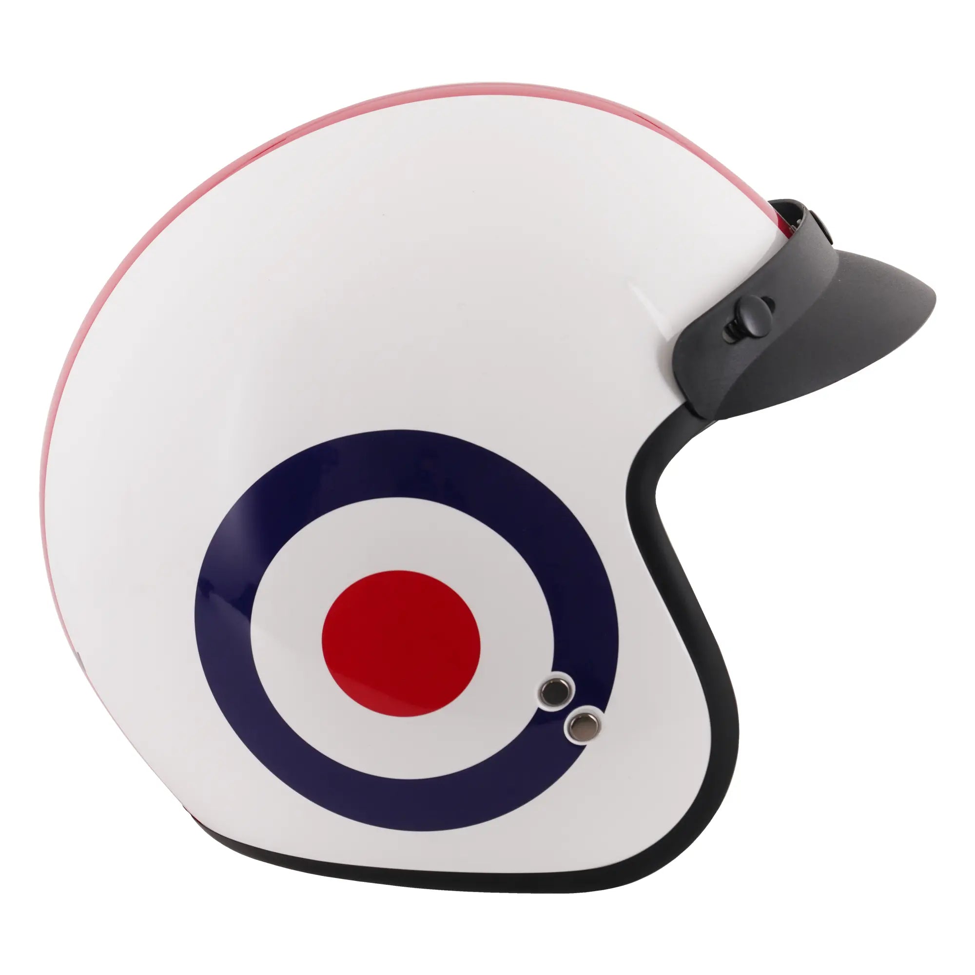 Stealth Jet With Peak Roundel FREE UK Delivery, FREE 365 Day Returns | Moto Central
