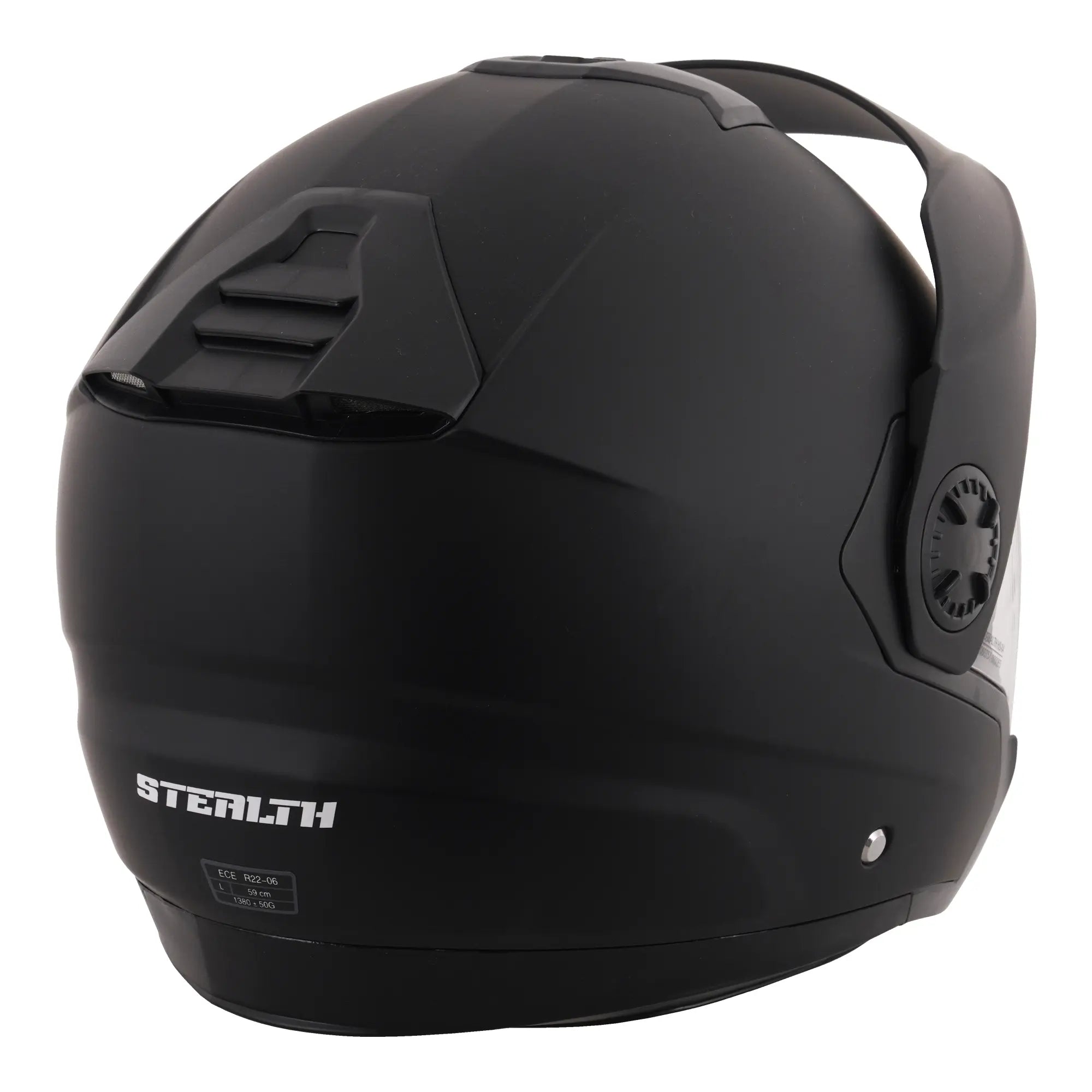 Stealth Metro Matt Black FREE UK Delivery, FREE 365 Day Returns | Moto Central