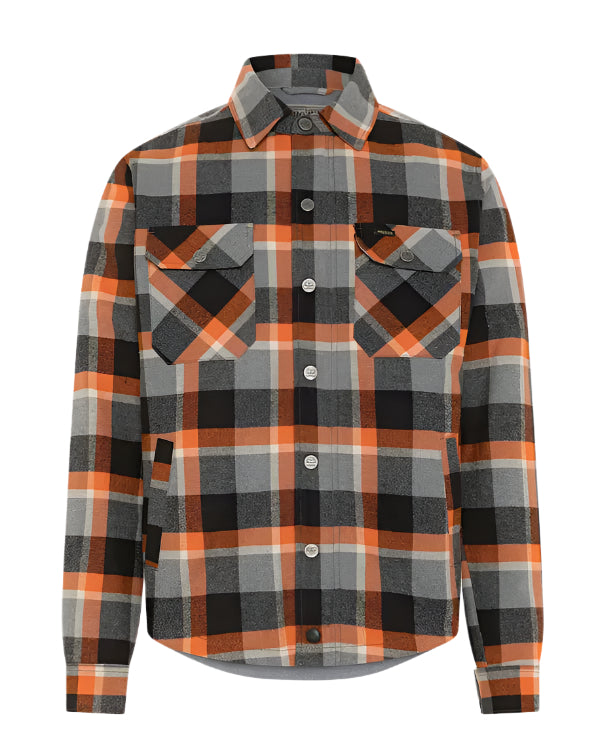 Rokker Memphis Rider Shirt Orange FREE UK Delivery, FREE 365 Day Returns | Moto Central