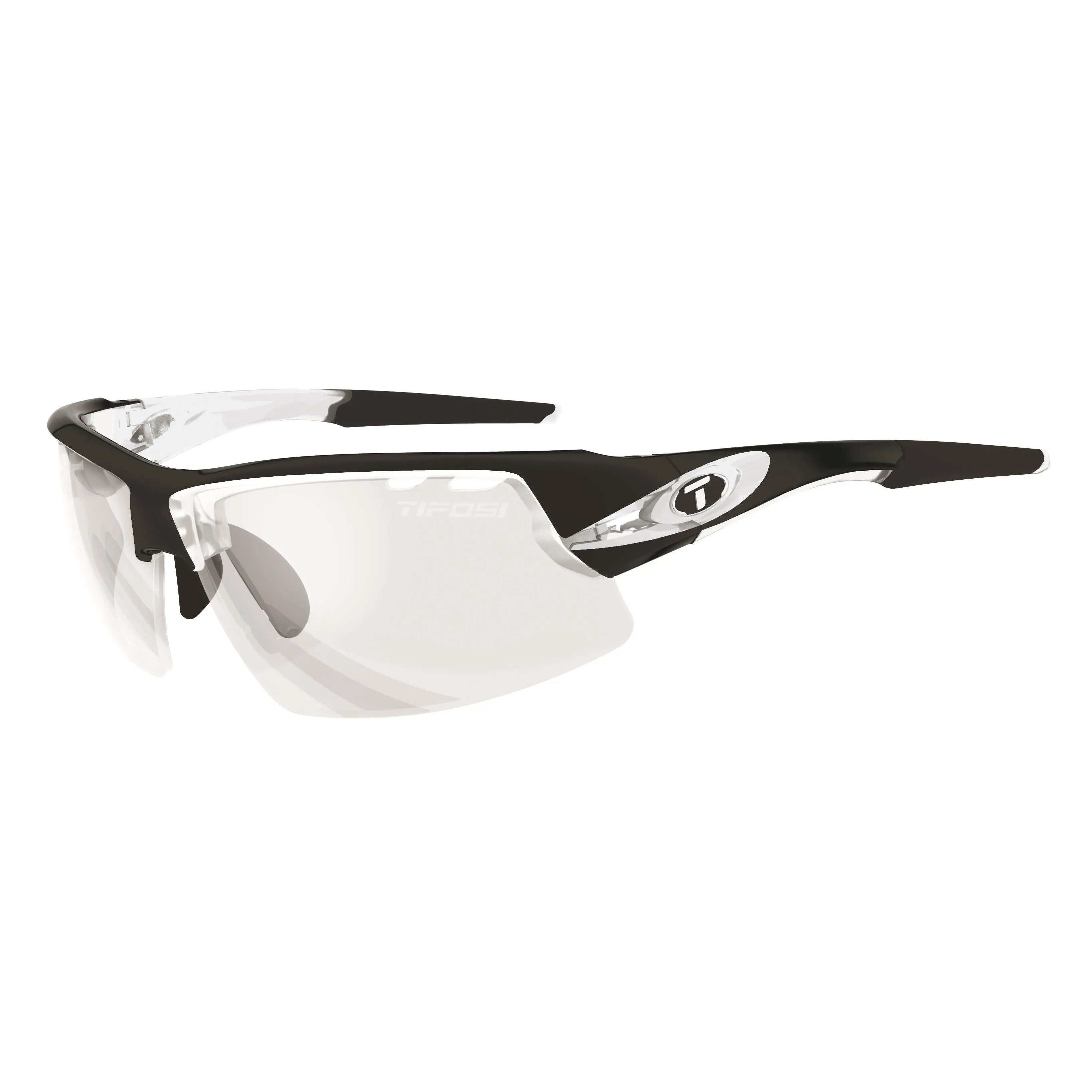 Tifosi Crit Fototec Light Night Lens Sunglasses Crystal Black - FREE UK Shipping, FREE 365 Day Returns | Moto Central