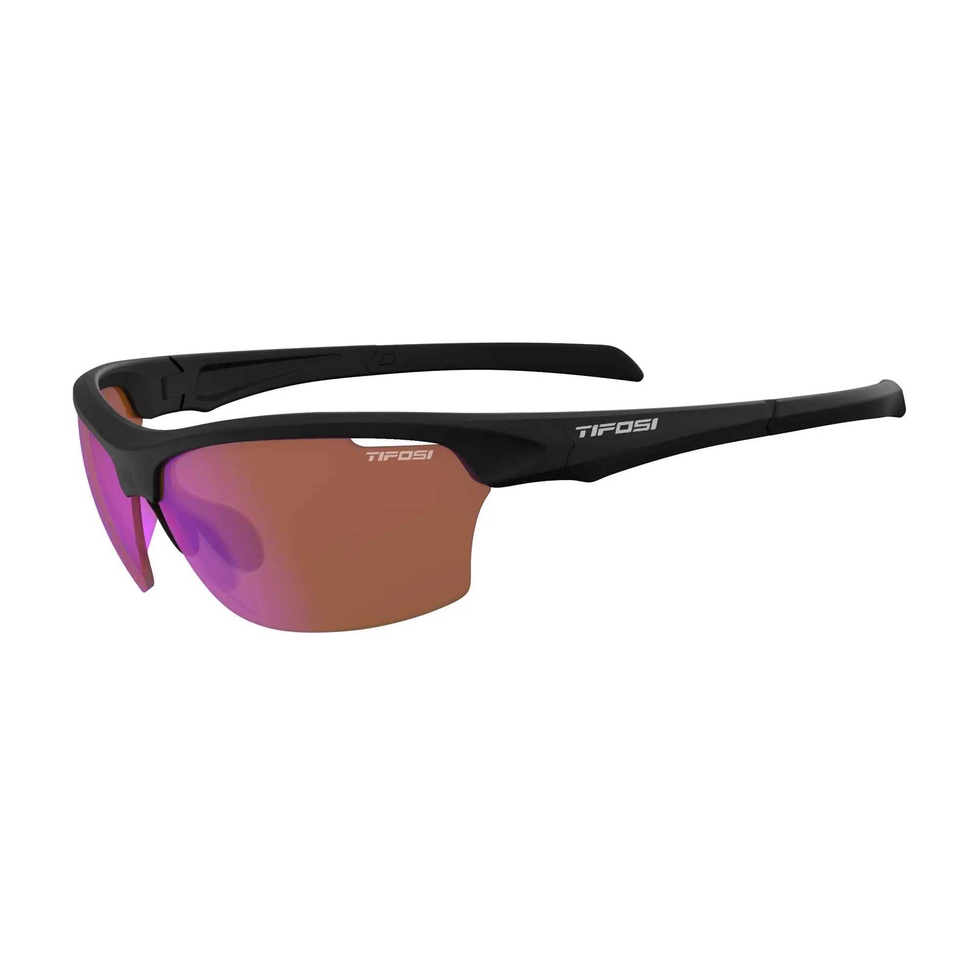Tifosi Intense Single Lens Sunglasses Matt Black - FREE UK Shipping, FREE 365 Day Returns | Moto Central