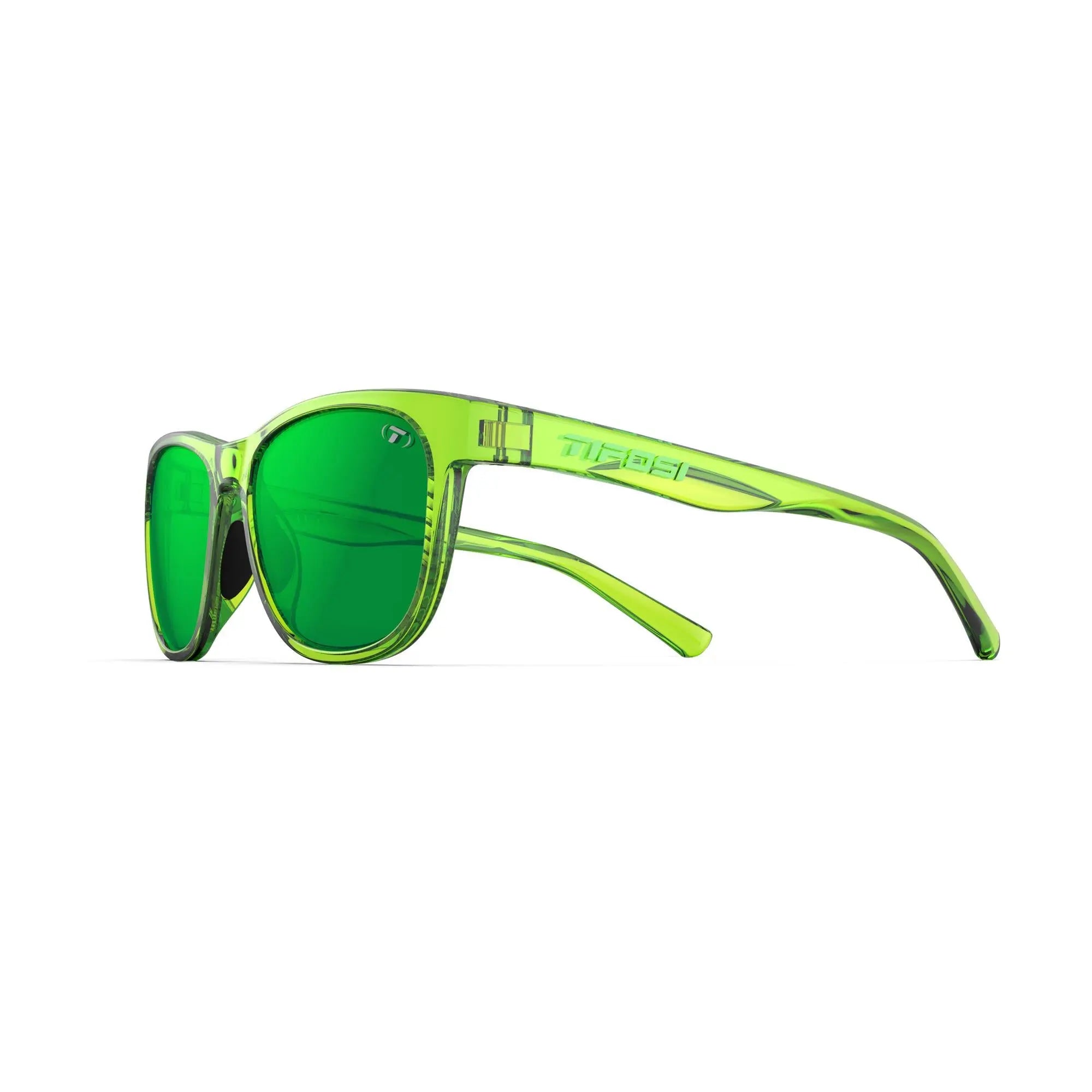 Tifosi Swank Single Lens Sunglasses Hyper Lime - FREE UK Shipping, FREE 365 Day Returns | Moto Central