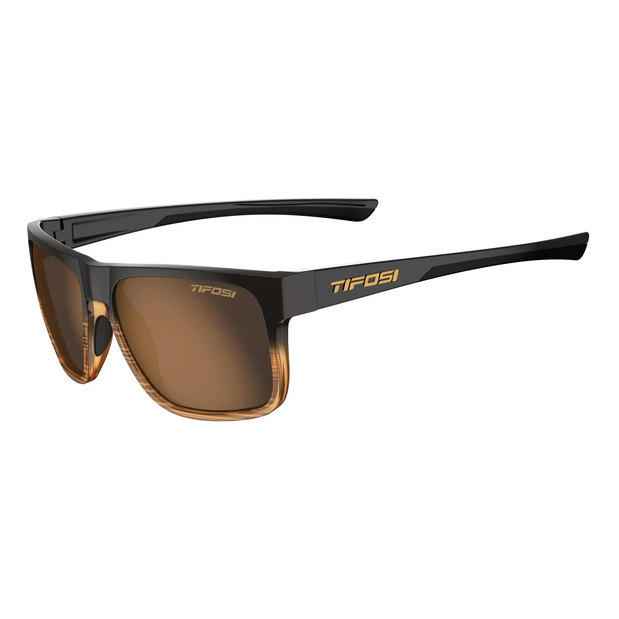 Tifosi Swick Single Lens Eyewear Brown Fade / Brown - FREE UK Shipping, FREE 365 Day Returns | Moto Central