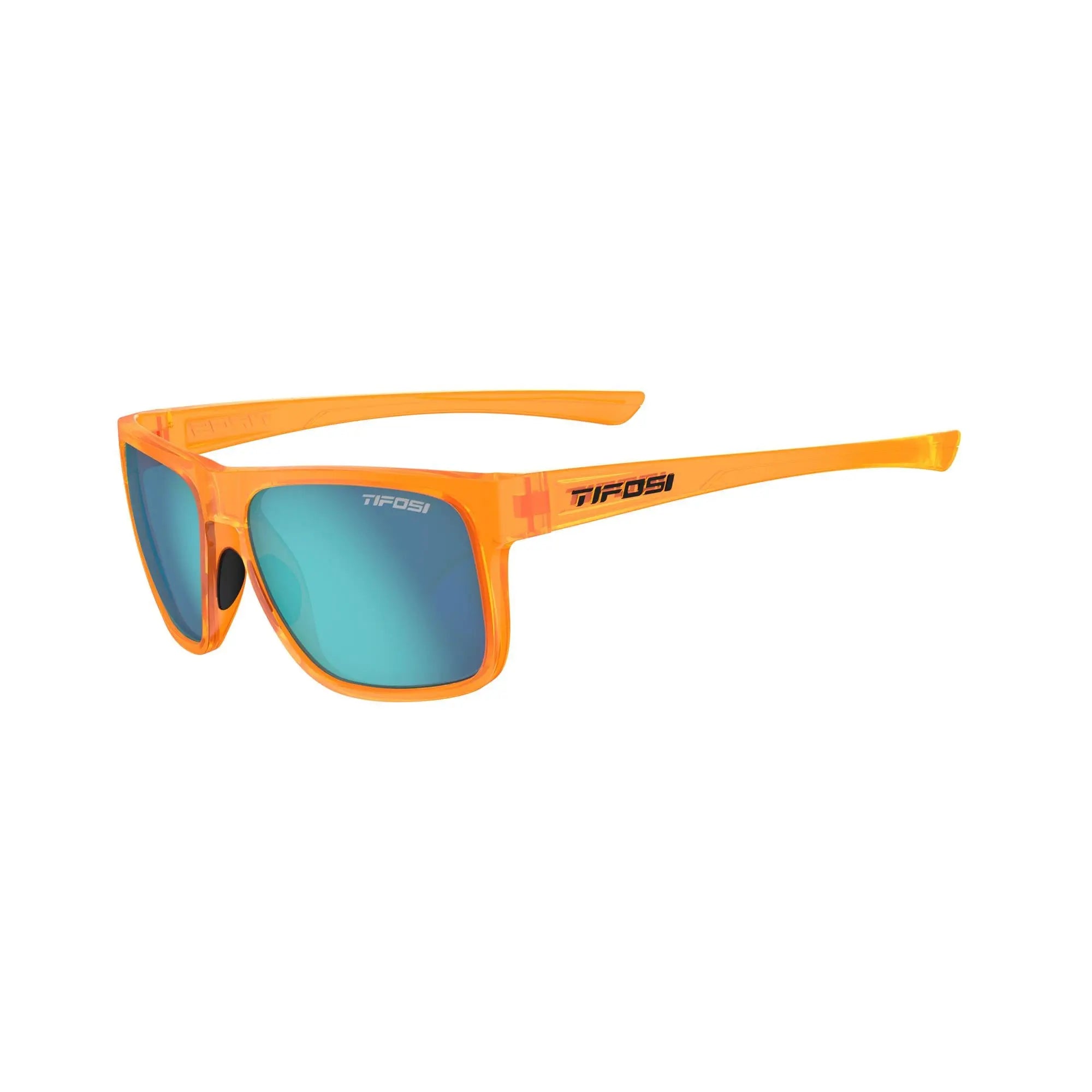 Tifosi Swick Single Lens Eyewear Orange Quartz / Sky Blue - FREE UK Shipping, FREE 365 Day Returns | Moto Central