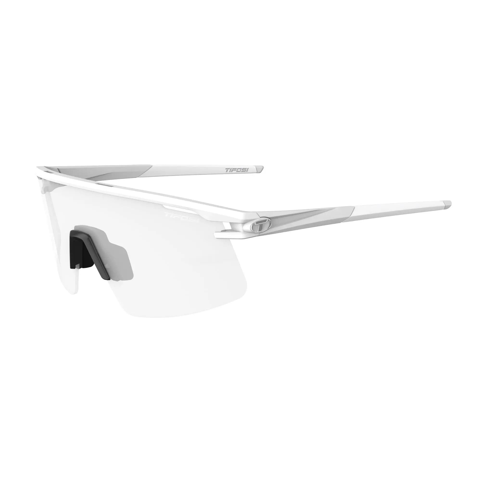 Tifosi Moab Lite Shield Fototec Sunglasses Matt White - FREE UK Shipping, FREE 365 Day Returns | Moto Central