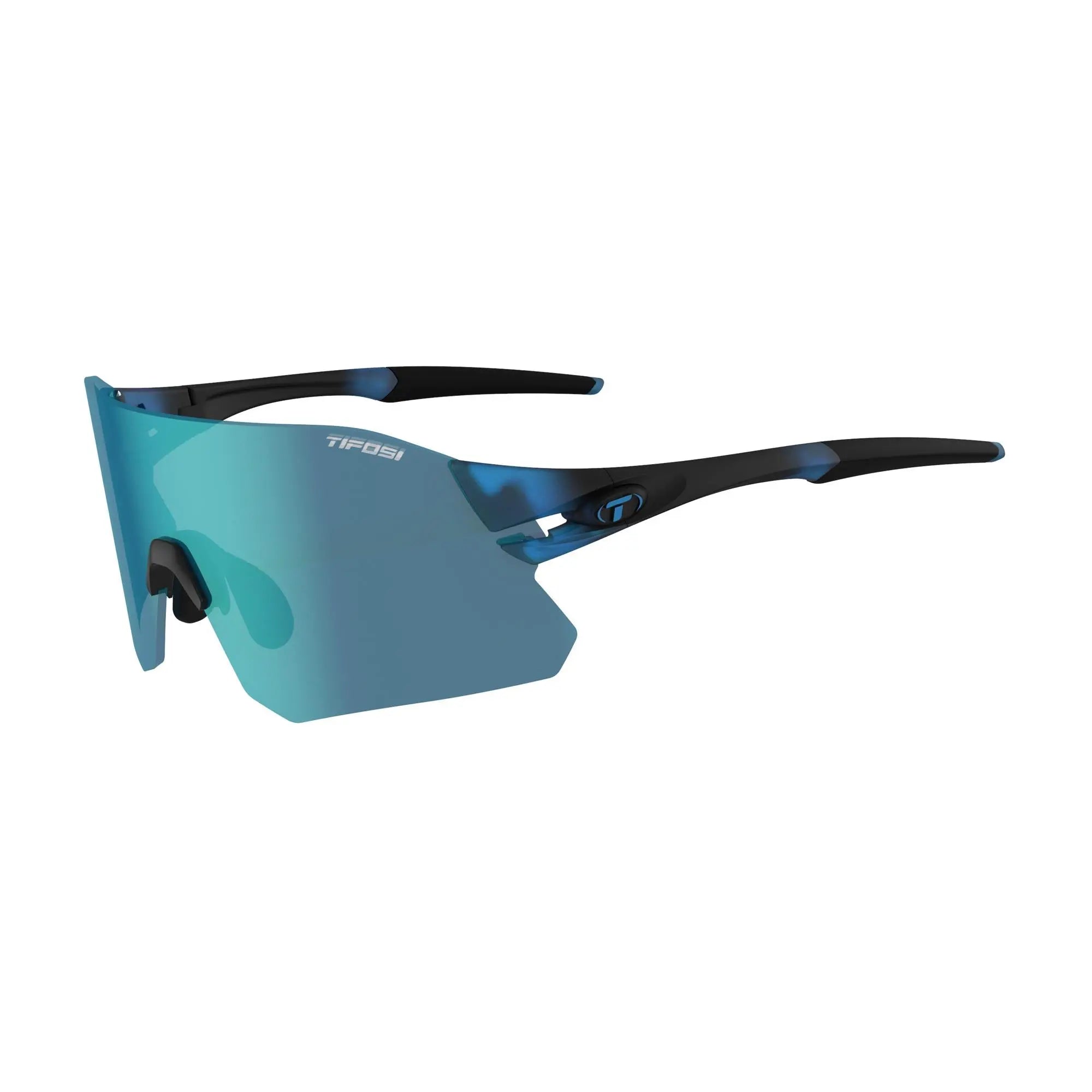 Tifosi Rail Interchangeable Clarion Lens Sunglasses Crystal Blue - FREE UK Shipping, FREE 365 Day Returns | Moto Central