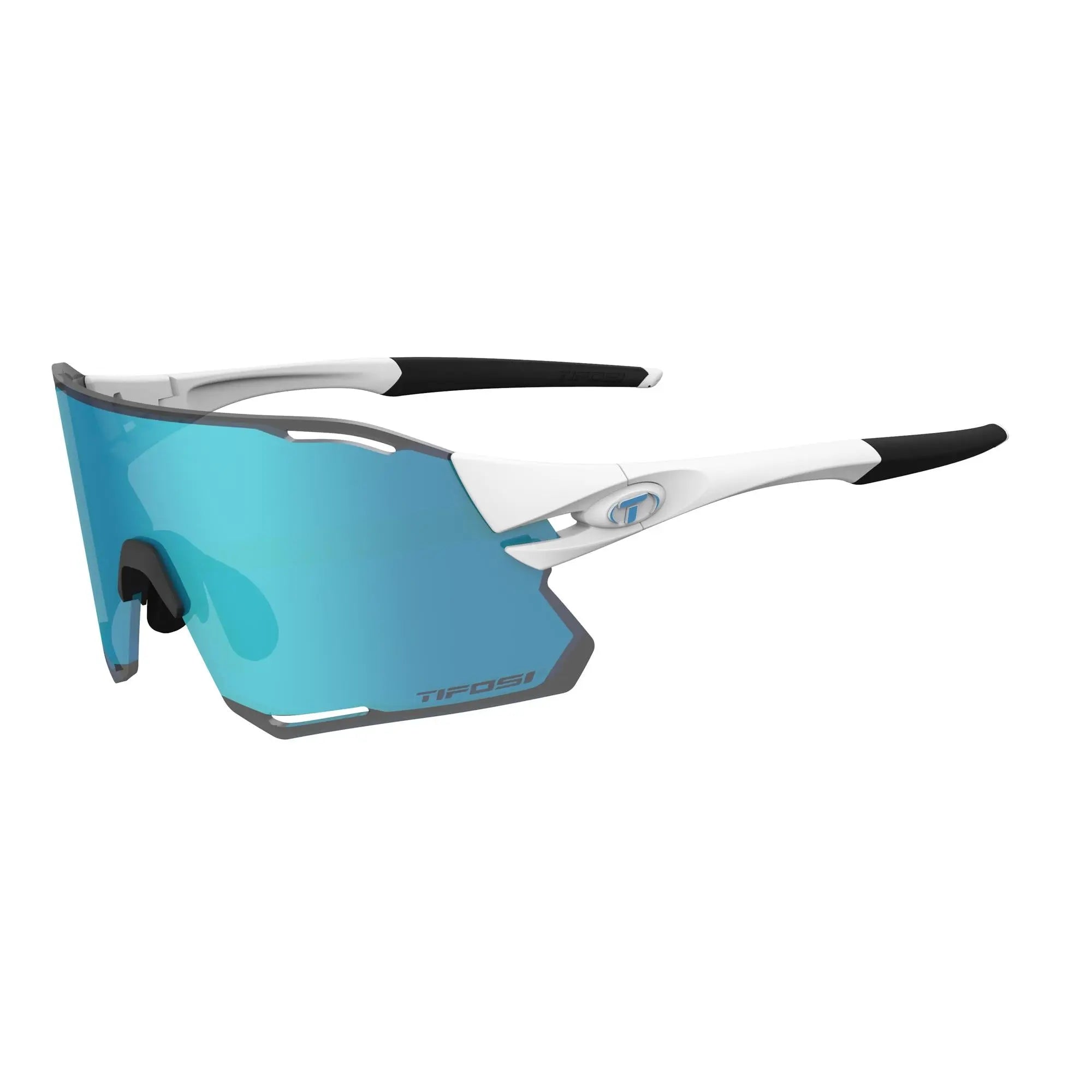 Tifosi Rail Race Interchangeable Clarion Lens Sunglasses 2 Lens Limited Edition Matt White - FREE UK Shipping, FREE 365 Day Returns | Moto Central