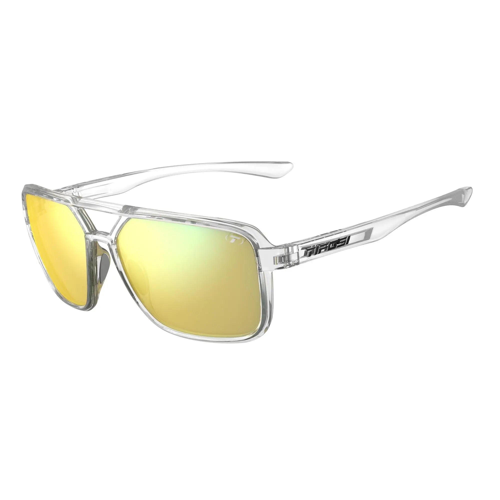 Tifosi Salto Single Lens Sunglasses Crystal Clear Smoke - FREE UK Shipping, FREE 365 Day Returns | Moto Central