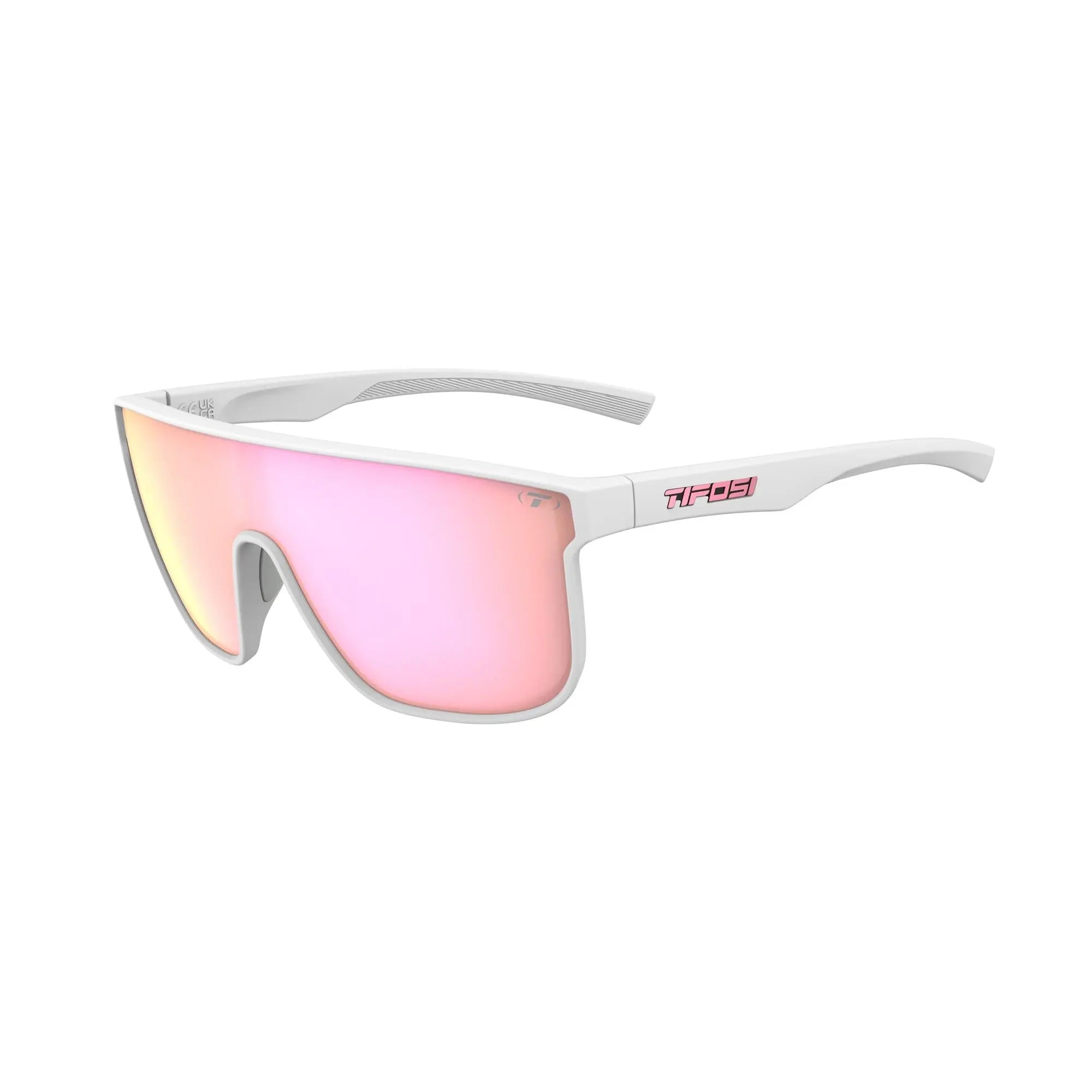 Tifosi Sanctum XL Sunglasses White - FREE UK Shipping, FREE 365 Day Returns | Moto Central