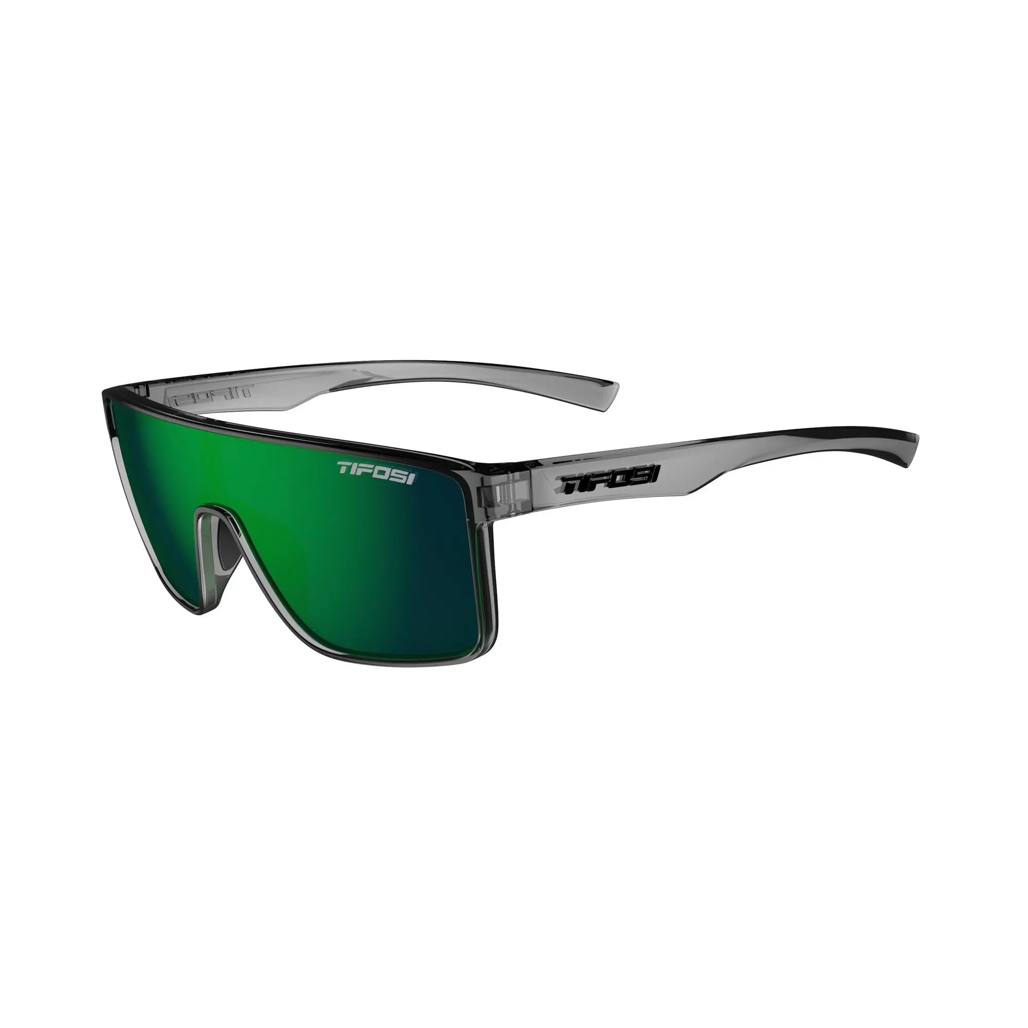 Tifosi Sanctum Single Lens Sunglasses Crystal Smoke - FREE UK Shipping, FREE 365 Day Returns | Moto Central