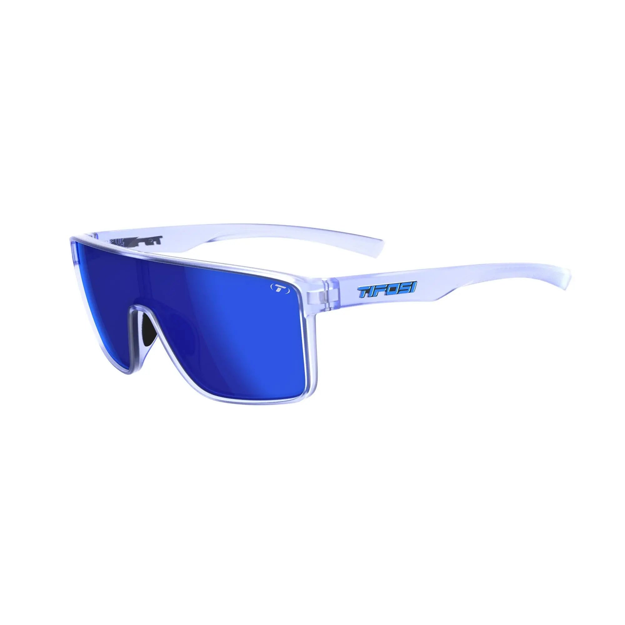 Tifosi Sanctum Single Lens Sunglasses Blue - FREE UK Shipping, FREE 365 Day Returns | Moto Central