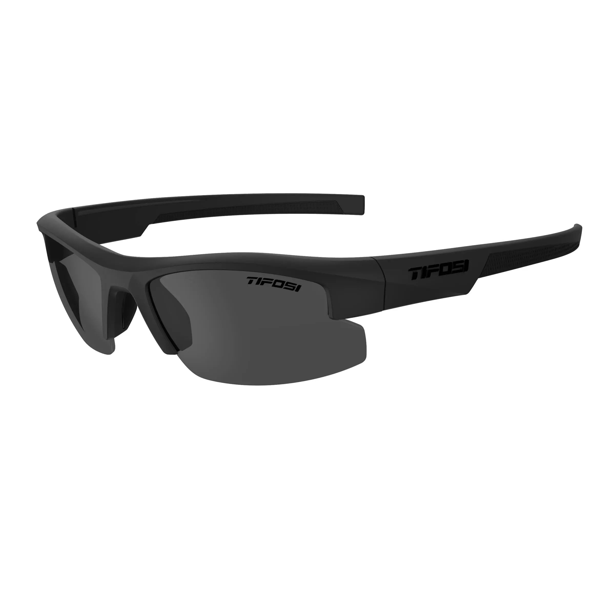 Tifosi Shutout Single Lens Sunglasses Blackout - FREE UK Shipping, FREE 365 Day Returns | Moto Central