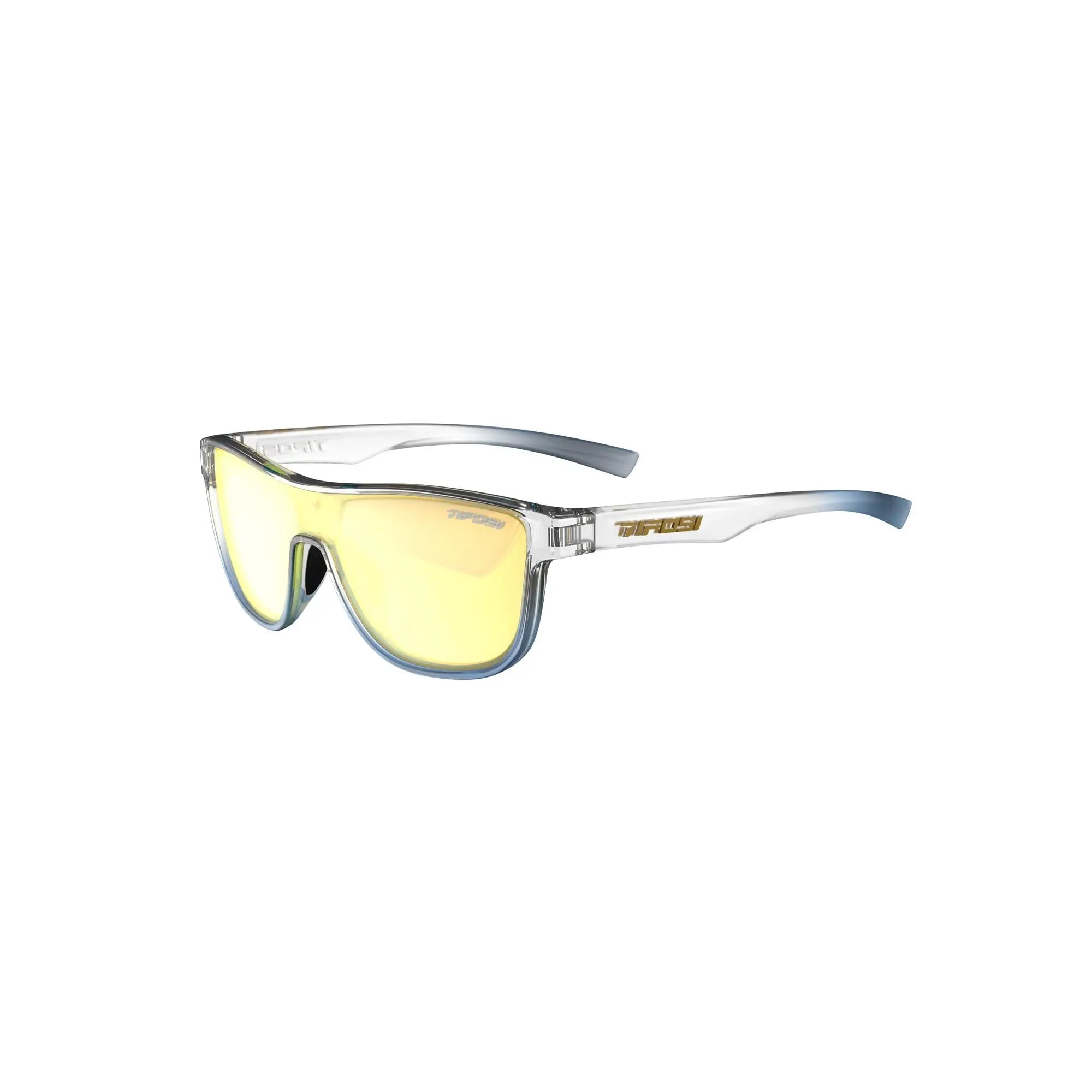 Tifosi Sizzle Single Lens Sunglasses Frost Blue - FREE UK Shipping, FREE 365 Day Returns | Moto Central