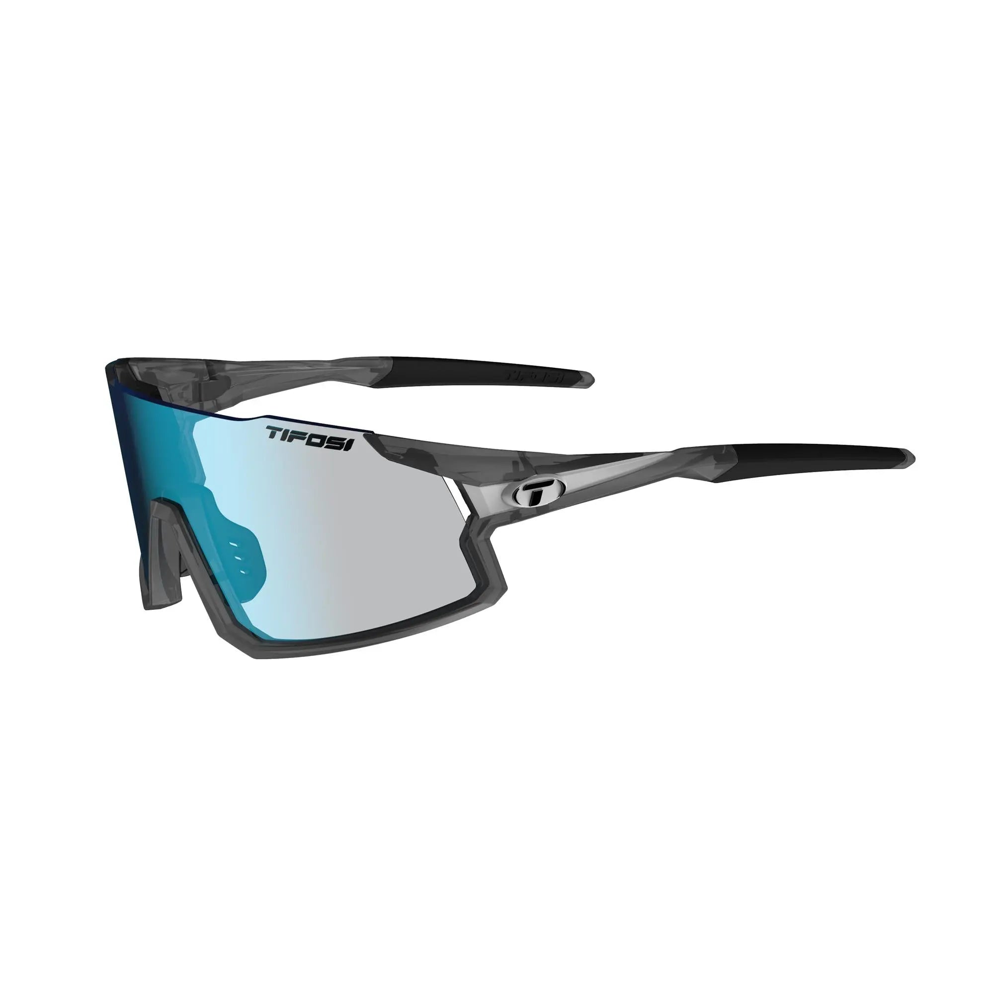 Tifosi Stash Clarion Fototec Lens Sunglasses Matt Smoke - FREE UK Shipping, FREE 365 Day Returns | Moto Central