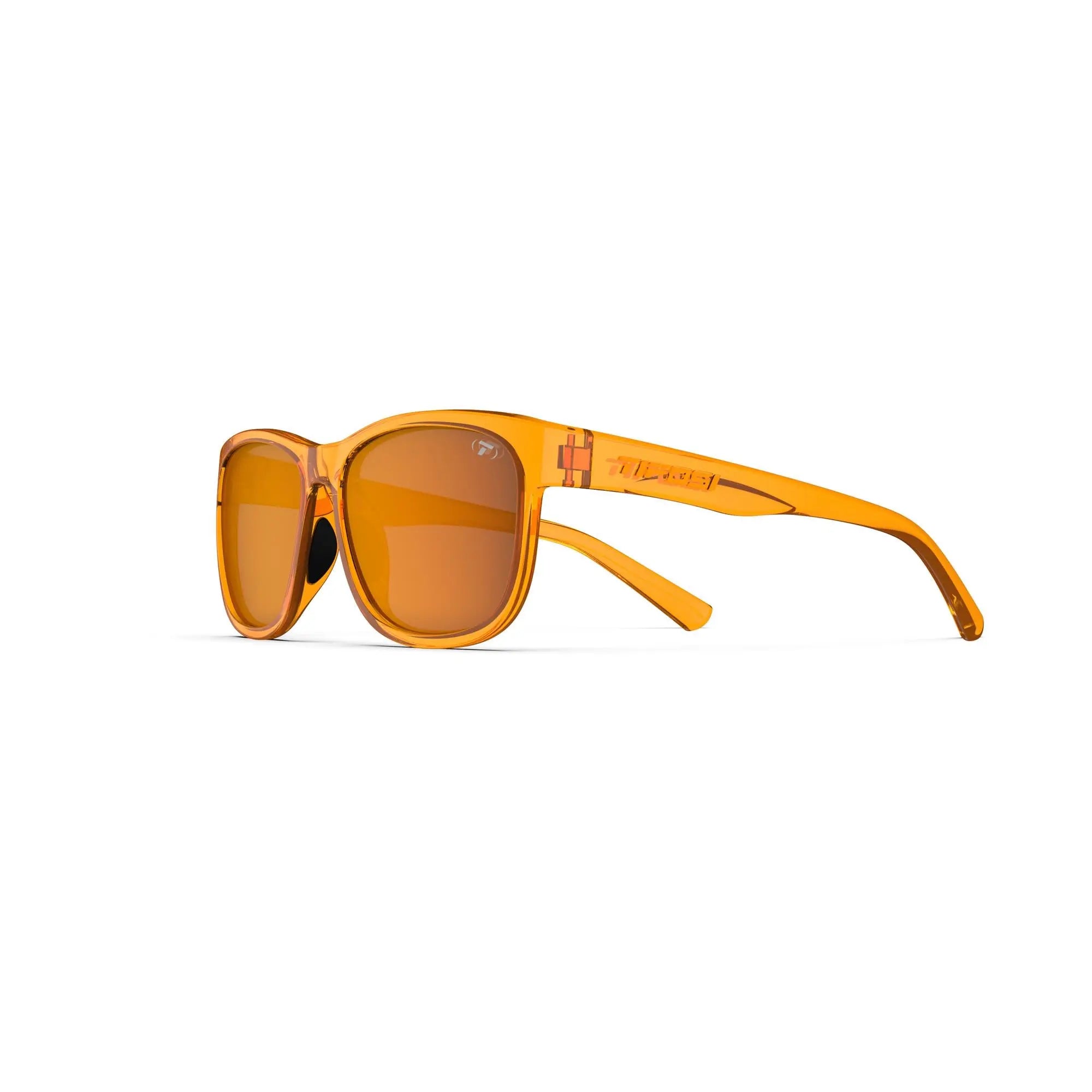 Tifosi Swank XL Single Lens Sunglasses Amber Blaze - FREE UK Shipping, FREE 365 Day Returns | Moto Central
