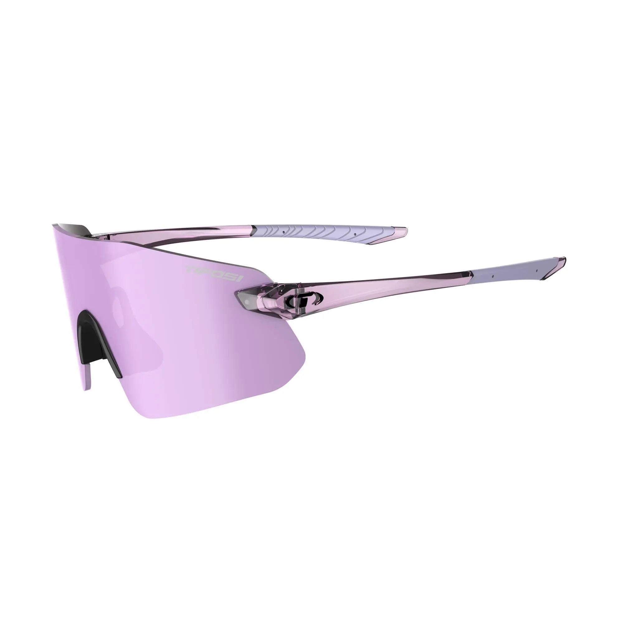 Tifosi Vogel SL Single Lens Sunglasses Crystal Purple / Violet - FREE UK Shipping, FREE 365 Day Returns | Moto Central
