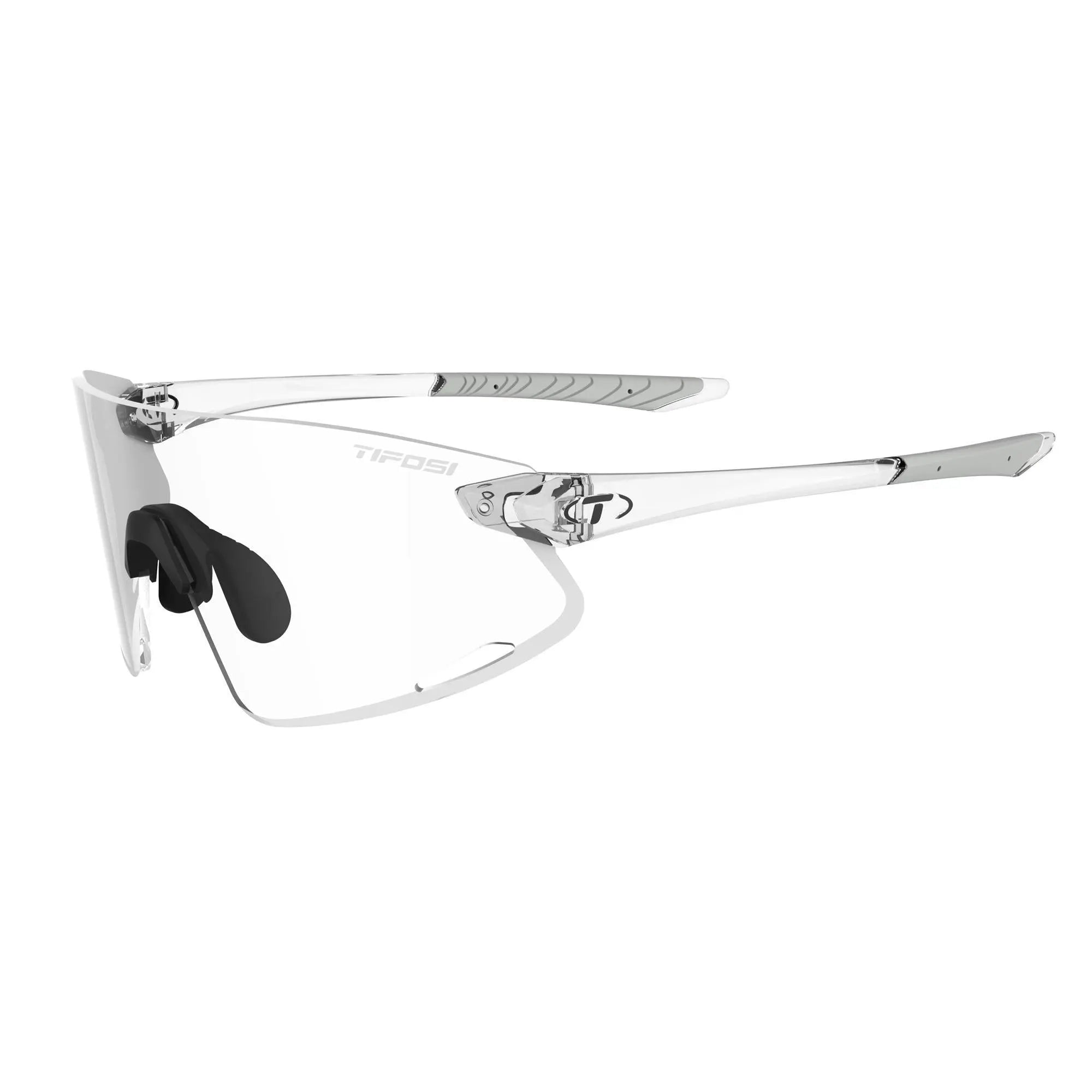 Tifosi Vogel XC Sunglasses Crystal Clear - FREE UK Shipping, FREE 365 Day Returns | Moto Central