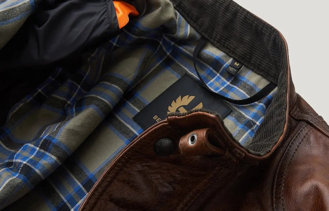 Belstaff Trialmaster Leather Jacket Burnt Cuero FREE UK Delivery, FREE 365 Day Returns | Moto Central