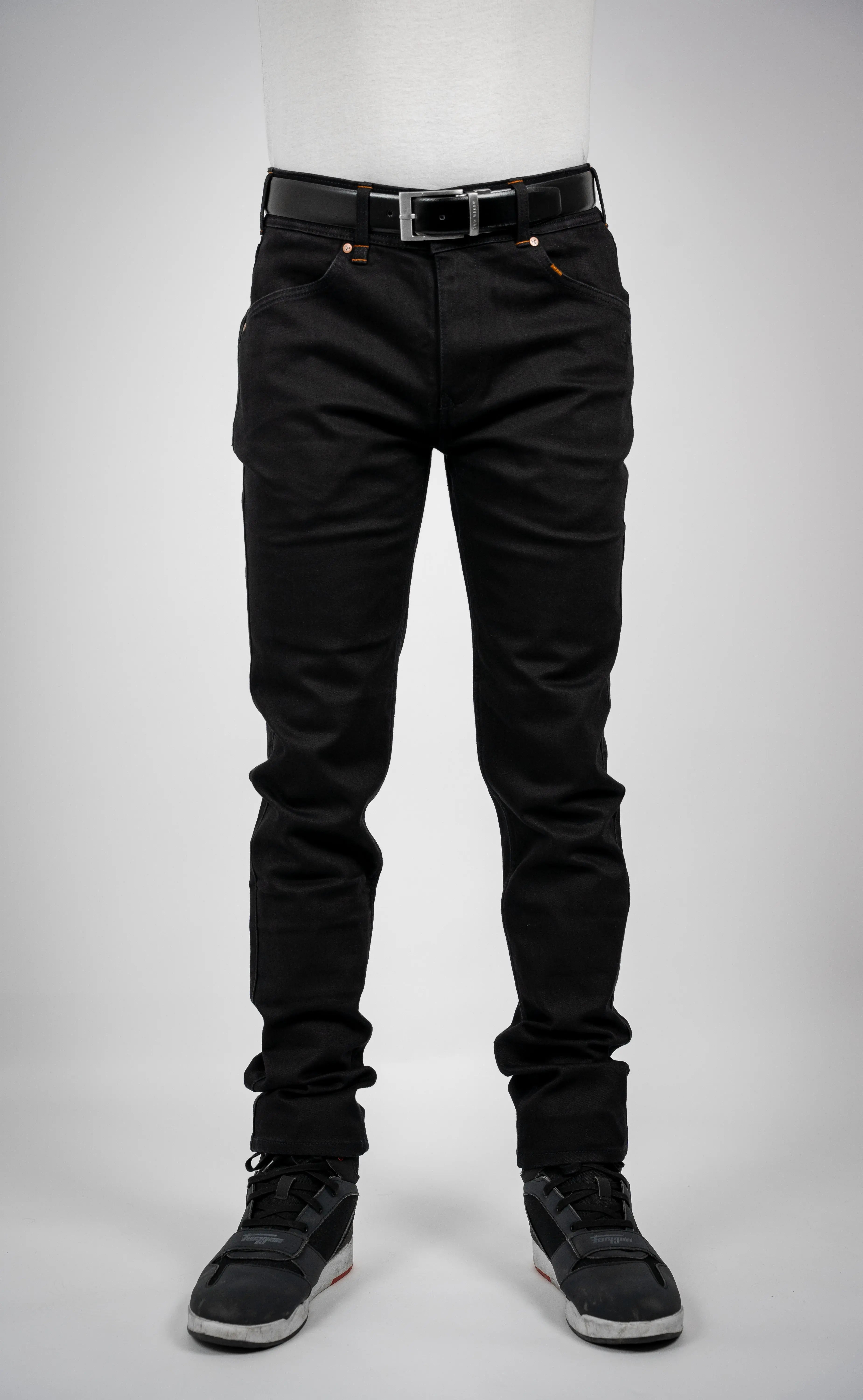 Bull-it Trojan Slim Fit Denim Jeans Black  - FREE UK Shipping, FREE 365 Day Returns | Moto Central