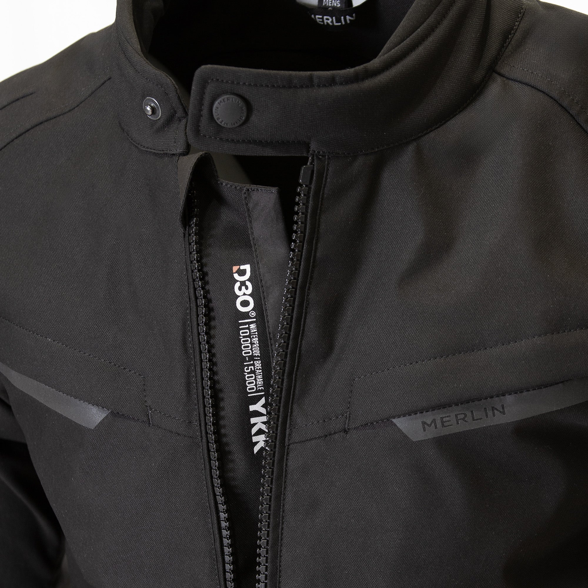 Merlin Taos Waterproof D3O Textile Jacket Black