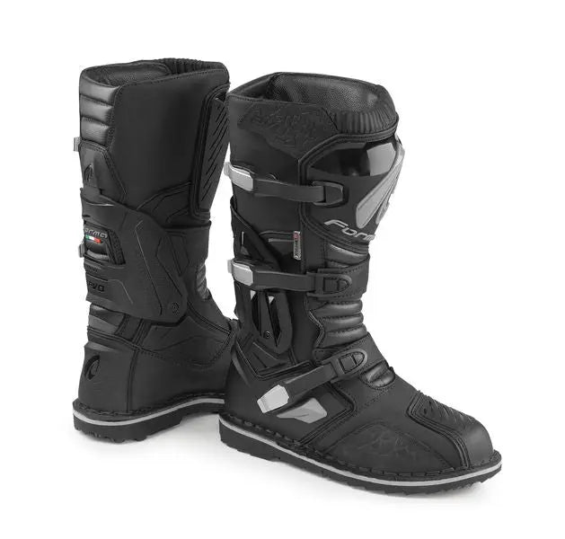 Forma Terra Evo Dry Adventure Boots Black  - FREE UK Shipping, FREE 365 Day Returns | Moto Central