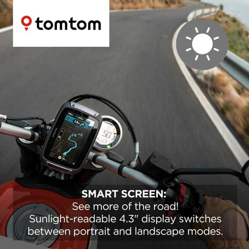 Tom Tom Rider 550 Premium Satellite Navigation System Black