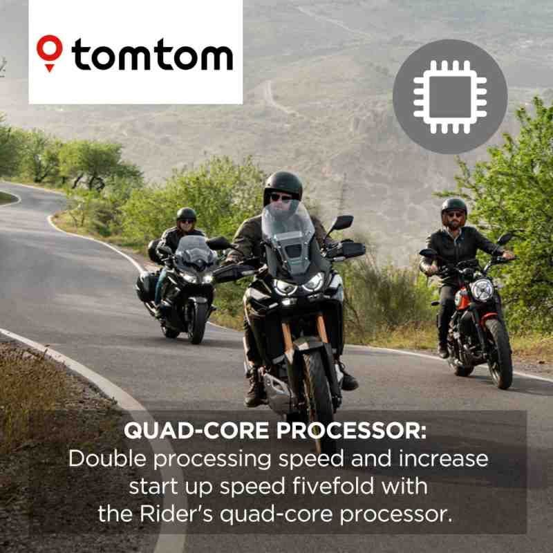 Tom Tom Rider 550 World Satellite Navigation System Black