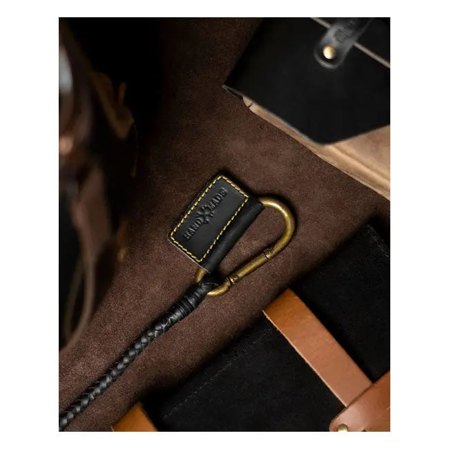 Trip Machine Braided Key Chain Black - FREE UK Shipping, FREE 365 Day Returns | Moto Central