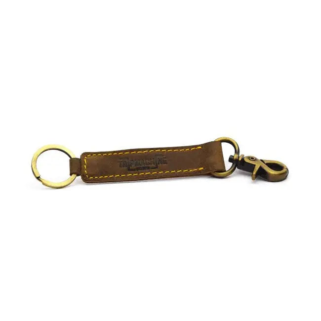 Trip Machine Classic Keyring Tobacco - FREE UK Shipping, FREE 365 Day Returns | Moto Central