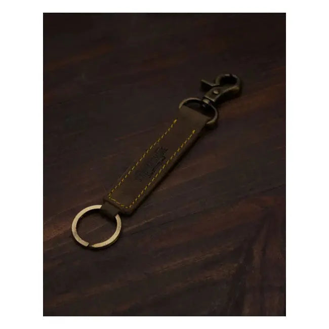 Trip Machine Classic Keyring Tobacco - FREE UK Shipping, FREE 365 Day Returns | Moto Central