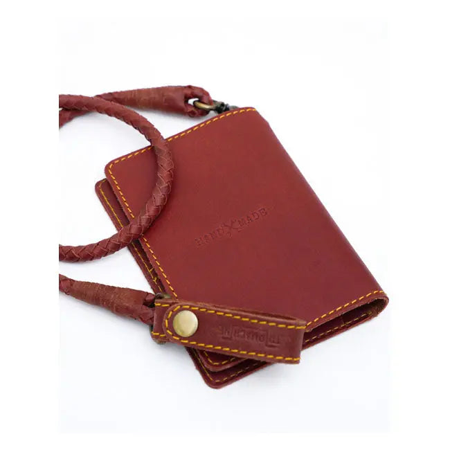 Trip Machine Explorer Wallet Cherry Red - FREE UK Shipping, FREE 365 Day Returns | Moto Central