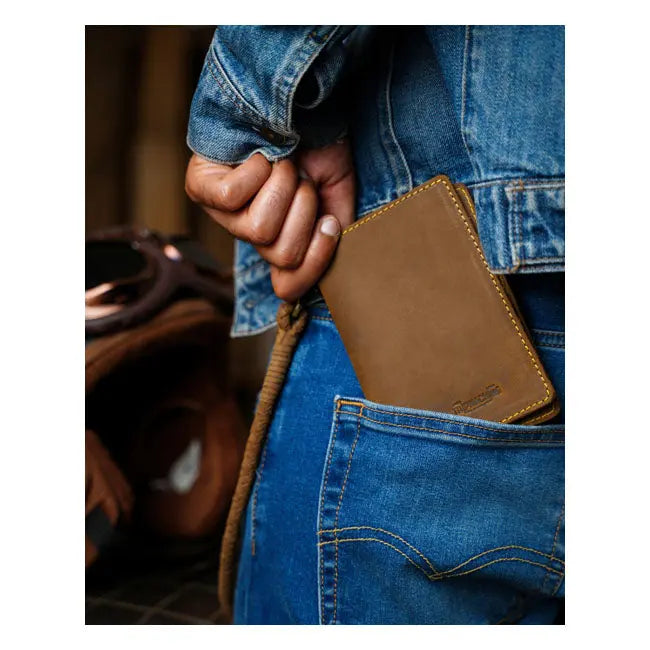 Trip Machine Explorer Wallet Tobacco - FREE UK Shipping, FREE 365 Day Returns | Moto Central