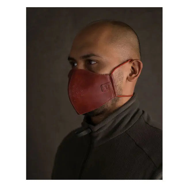 Trip Machine Face Mask Cherry Red - FREE UK Shipping, FREE 365 Day Returns | Moto Central