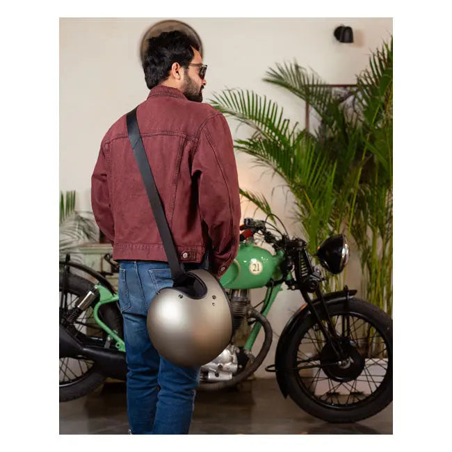 Trip Machine Helmet Harness Black - FREE UK Shipping, FREE 365 Day Returns | Moto Central