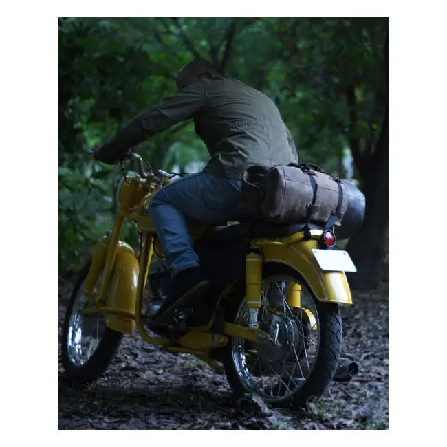 Trip Machine Military Duffle Bag Tobacco Brown - FREE UK Shipping, FREE 365 Day Returns | Moto Central