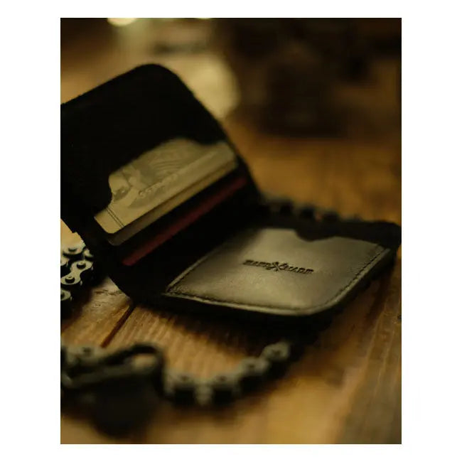 Trip Machine Moto Wallet Black - FREE UK Shipping, FREE 365 Day Returns | Moto Central