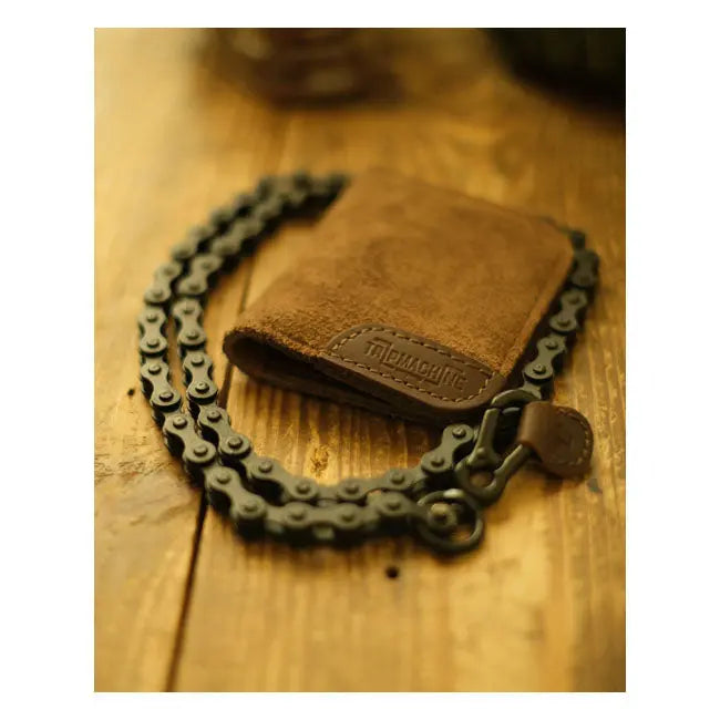 Trip Machine Moto Wallet Tobacco - FREE UK Shipping, FREE 365 Day Returns | Moto Central