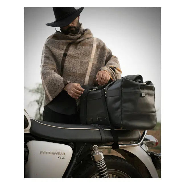 Trip Machine Outlaw Duffle Bag Black - FREE UK Shipping, FREE 365 Day Returns | Moto Central