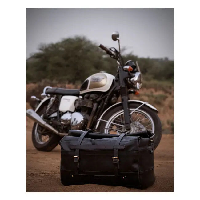 Trip Machine Outlaw Duffle Bag Black - FREE UK Shipping, FREE 365 Day Returns | Moto Central