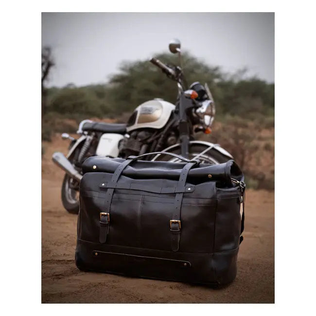Trip Machine Outlaw Rogue Duffle Bag Black - FREE UK Shipping, FREE 365 Day Returns | Moto Central