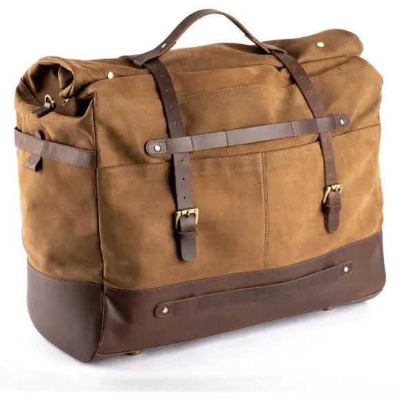 Trip Machine Outlaw Rogue Duffle Bag Tobacco front product view