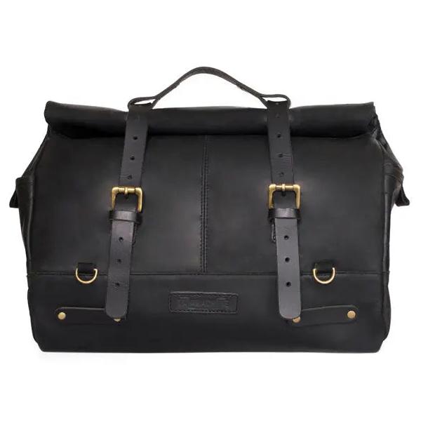 Trip Machine Outlaw Saddlebag Black front product view