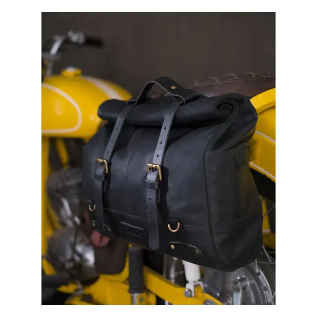 Trip Machine Outlaw Saddlebag Black - FREE UK Shipping, FREE 365 Day Returns | Moto Central