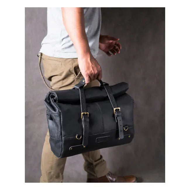 Trip Machine Outlaw Saddlebag Black - FREE UK Shipping, FREE 365 Day Returns | Moto Central