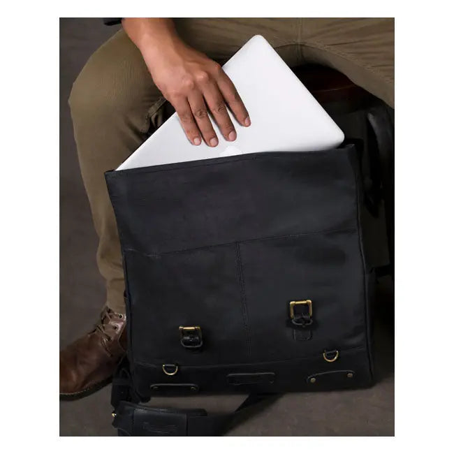 Trip Machine Outlaw Saddlebag Black - FREE UK Shipping, FREE 365 Day Returns | Moto Central