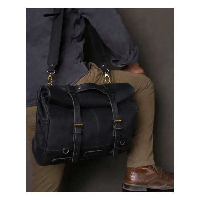 Trip Machine Outlaw Saddlebag Black - FREE UK Shipping, FREE 365 Day Returns | Moto Central