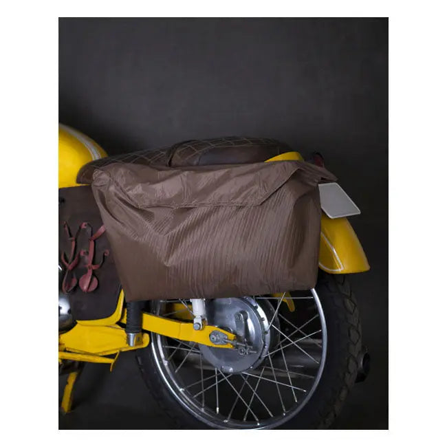 Trip Machine Outlaw Saddlebag Tobacco Brown - FREE UK Shipping, FREE 365 Day Returns | Moto Central