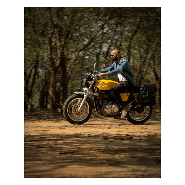 Trip Machine Rambler Backpack Black - FREE UK Shipping, FREE 365 Day Returns | Moto Central