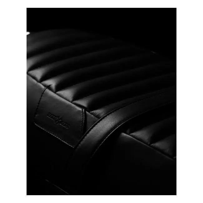 Trip Machine Royal Enfield Twins Touring Seat Black Leather - FREE UK Shipping, FREE 365 Day Returns | Moto Central