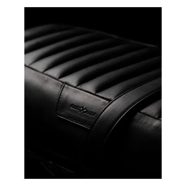 Trip Machine Royal Enfield Twins Touring Seat Black Leather - FREE UK Shipping, FREE 365 Day Returns | Moto Central